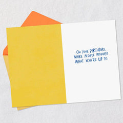 With Extra Meat Funny Birthday Card for Adult