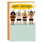 Have You Heard the Nudes Funny Birthday Card