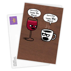 Feel the Love Today Funny Custom Card