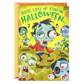 Don't Lose Your Head, Zombie Pop-Up Halloween Card
