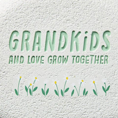 Grandkids and Love Garden Stone