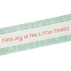 Geometric Pastel Wrist Strap Key Ring