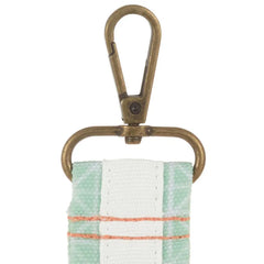 Geometric Pastel Wrist Strap Key Ring