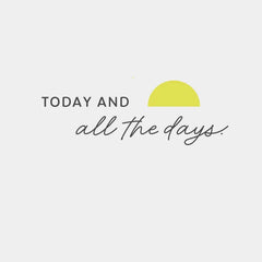 Today and All Days Thinking of You Card