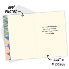 You Put Love In Our Family Custom Father's Day Card