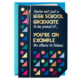 You're an Example to Follow High School Graduation Card