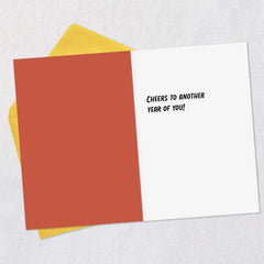 Getting Older Means Better Alcohol Funny Birthday Card