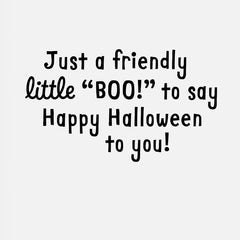 Friendly Little Boo Ghost Halloween Cards, Pack of 6
