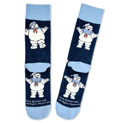 Ghostbusters Stay Puft Marshmallow Man Novelty Crew Socks