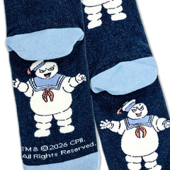 Ghostbusters Stay Puft Marshmallow Man Novelty Crew Socks