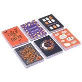 Tricks and Treats Assorted Blank Halloween Cards, Pack of 36