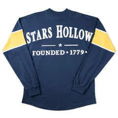 Gilmore Girls Luke's Diner Logo Blue Long-Sleeve Spirit Shirt