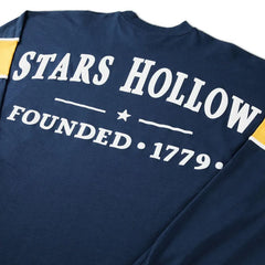Gilmore Girls Luke's Diner Logo Blue Long-Sleeve Spirit Shirt