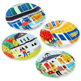 Gilmore Girls Stars Hollow Appetizer Plates, Set of 4