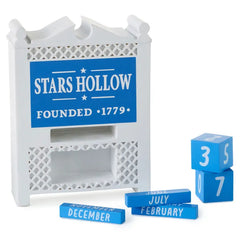 Gilmore Girls Stars Hollow Town Sign Perpetual Calendar
