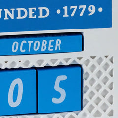 Gilmore Girls Stars Hollow Town Sign Perpetual Calendar