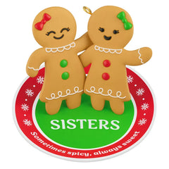 Sweet and Spicy Sisters Ornament