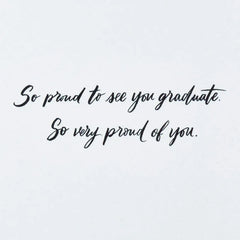 Brilliant, Confident, Determined Graduation Card for Her