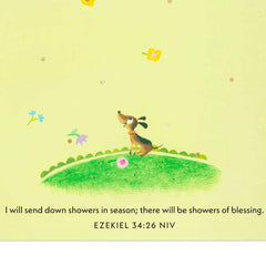 Showers of Blessings Religious Thinking of You Card