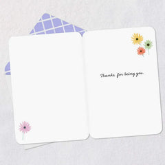You Happy Up My World Thank You Card