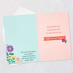 A Gift From God Religious Confirmation Card for Granddaughter