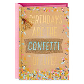 Confetti of Life Birthday Card
