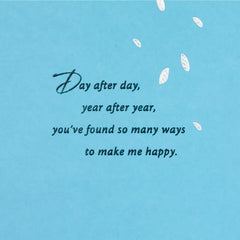 How Much I Love You Birthday Card for Husband