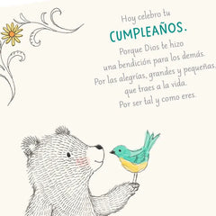 God Made You a Blessing Spanish-Language Birthday Card