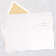 A Lifetime of Love Wedding Card for Couple