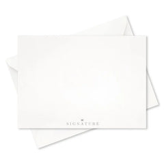 Gold Butterfly on Pink Blank Note Cards, Box of 8