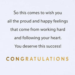 An Ending and a Beginning College Graduation Card