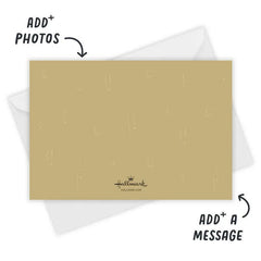 Celestial Flat New Year Photo Card