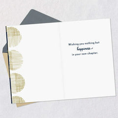 Happy Wishes for Your New Chapter Retirement Card