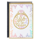 Yes to Forever Engagement Card