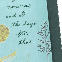 Caring Thoughts Are With You Always Sympathy Card