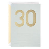 Same Great You 30th Birthday Card