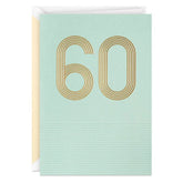 Laughing, Loving and Really Living 60th Birthday Card