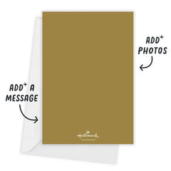 Let There Be Peace Flat Holiday Photo Card