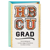 We're Witnessing Your Brilliance HBCU Graduation Card