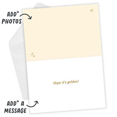 Your Golden Day Custom Birthday Card