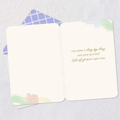 Give Yourself Grace as You Go Through Treatment Encouragement Card