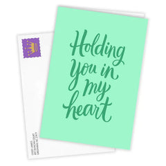 In My Heart and Thoughts Sympathy Photo Card