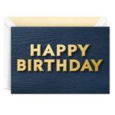 Celebrating You, Woodgrain Birthday Card