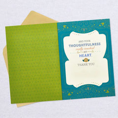 You Touched My Heart Thank-You Card