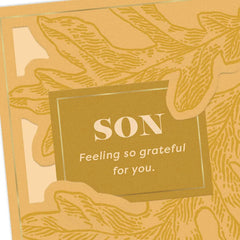 Thanks for Being You Thanksgiving Card for Son