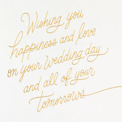 Just Married Wedding Card