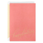 Enjoy Every Second Birthday Card