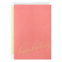 Enjoy Every Second Birthday Card