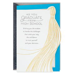Wisdom, Confidence and Opportunity High School Graduation Card