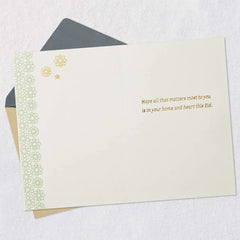Faith, Family, Love Eid Card